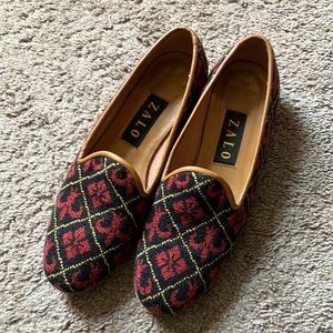 Zalo Needlepoint Flats